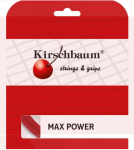 Tennissaite -  KIRSCHBAUM - Max Power rot 12 Meter Set 