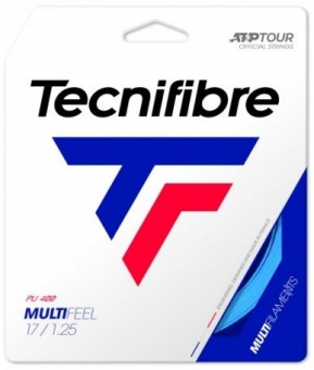 Tennissaite - Tecnifibre - MULTIFEEL - 12 m - Blau 