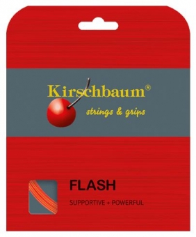 Tennissaite - Kirschbaum - FLASH - 12 m - orange 