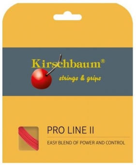 Tennissaite - Kirschbaum - PRO LINE II - 12 m - rot 