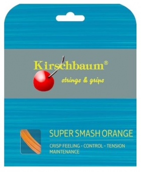 Tennisstring - Kirschbaum - SUPER SMASH ORANGE - 12 m 