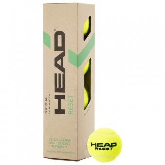 Tennisbälle - HEAD RESET  - 4er Pack 