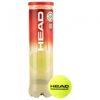 Tennisballs - Head - Championship - 4-ball can 