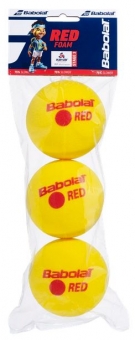 Tennisbälle - Babolat - RED FOAM - 3er 