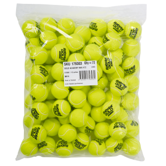 Tennisballs - Babolat - GOLD ACADEMY - 72-pcs in a polybag 