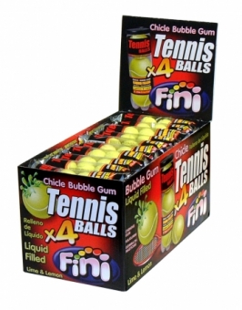 Tennisball Kaugummi - Tennis Sports Gum - 50 x 4er Packung 