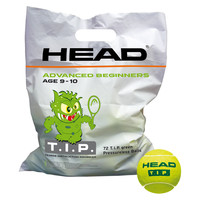 Tennisballs - Head - T.I.P. green - 72 balls in a polybag 