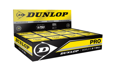 Squashball - Dunlop Pro 12 Stck 