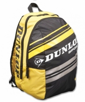 Rucksack- Dunlop Rucksack (Club Taschen Serie)schwarz-gelb 