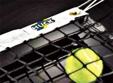 Huck Tennisnetz "Parcival", Polyamid 3,5 mm 