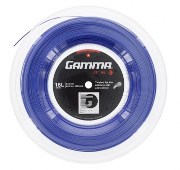 Tennissaite - Gamma Jet - blau - 200m 