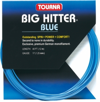 Tennissaite - Unique Tourna Poly Big Hitter BLUE - 12 m 