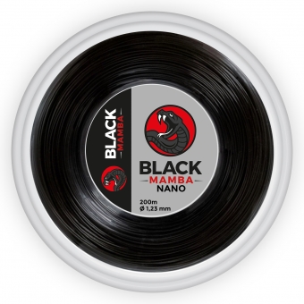Tennisstring - BLACK MAMBA Nano- 200 m 