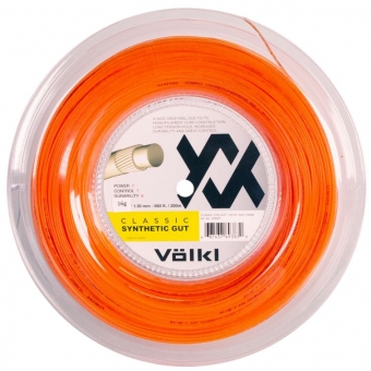 Tennisstring - Völkl - Classic Synthetic Gut - Neon Orange - 200 m 