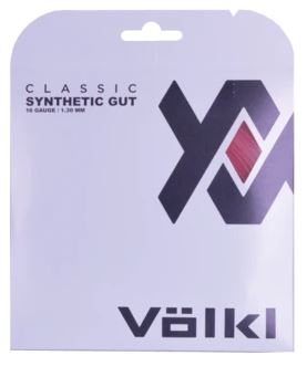 Tennissaite - Völkl - Classic Synthetic Gut - Red - 12 m 