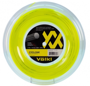 Tennisstring - Völkl - Cyclone - Neon Yellow - 200 m 