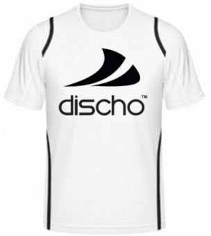 Discho Tennis T-Shirt - weiss/schwarz 
