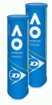 Tennisbälle - Dunlop Australian Open - BI-PACK 
