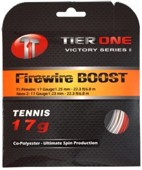 Tennissaite - Tier One - Firewire Boost Hybrid - 2 x 6,8 Meter 