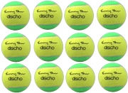 Tennisbälle - DISCHO Funny Tour - Methodik - Stage 1 - gelb/grün - 12 Bälle im Polybag 