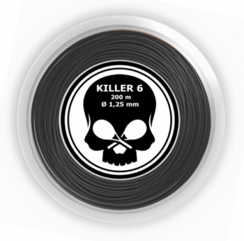 Tennissaite - BLACK SKULL -KILLER 6 - 200 m 