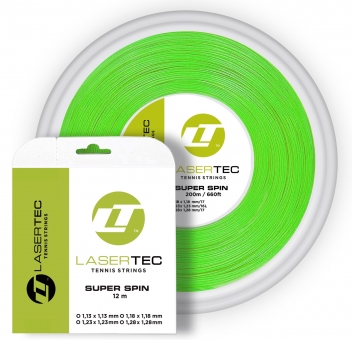 Tennissaite - LaserTec - SUPER SPIN -12 m 
