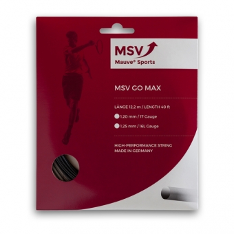 New! MSV GO MAX -black 
