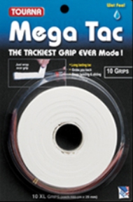 Unique - Tourna Mega Tac- 10er Packung - weiß 