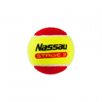 Tennisbälle - Nassau Stage 3 - 60 Stck im Beutel 