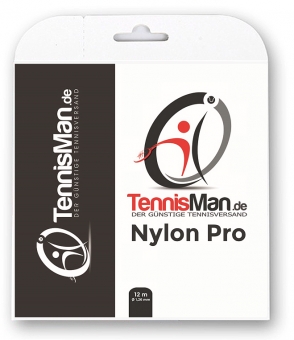 Tennissaite - Tennisman Nylon  Pro (black) - 12 m 