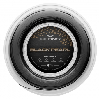 Tennisstring - Oehms - Black Pearl Classic - 200 m 