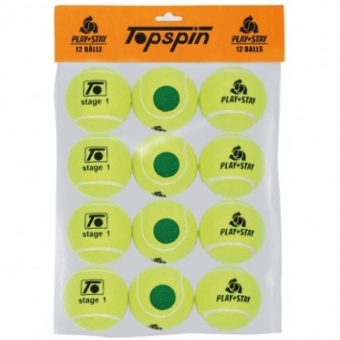 Tennisbälle- Methodik-Tennisball Low Energy - Stage1 - 12er Pack 