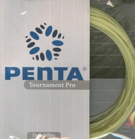 Tennissaite - Penta Tournament Pro - 12 m - natur 