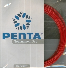 Tennissaite - Penta Tournament Pro - 12 m - rot 