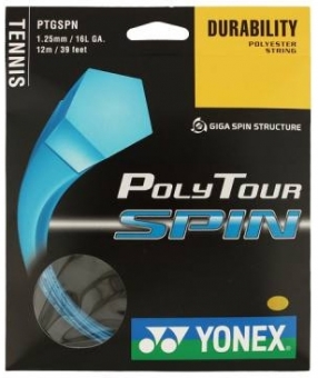 Tennissaite - Yonex Poly Tour Spin - 12m  