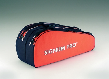 Tennistasche- Signum Pro - 8-Racketbag - orange/black 