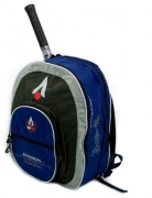 Rucksack- Karakal - Racket Backpack - grau/blau 