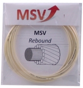 Tennissaite - MSV Rebound - 12 Meter - weiß 