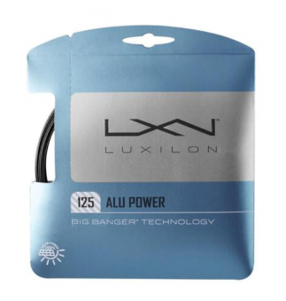 Tennisstring - Luxilon -  ALU POWER SET BLACK 