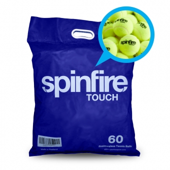 Tennisbälle - SPINFIRE TOUCH - 60 Balls in a bag - gelb 