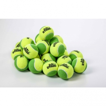 Tennisbälle - Balls Unlimited Stage 1 - 60 Bälle im Polybag - gelb/grün 