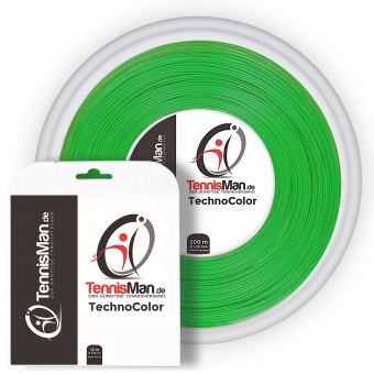 Tennissaite - TechnoColor (SuperDurance) - green - 200 m 