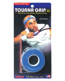 Unique - Tourna Grip Orginal XL (Extra Long) - Dry - 3er Packung 