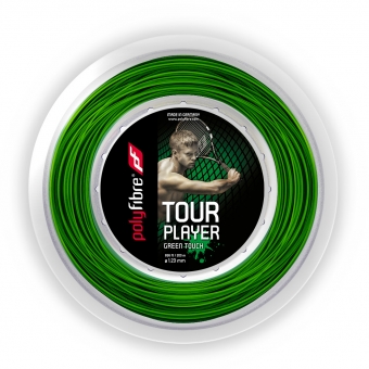 Tennisstring - Polyfibre Tour Player Green Touch - 200 m 