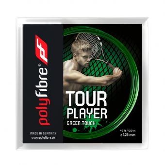 Tennisstring - Polyfibre Tour Player Green Touch - 12 m 