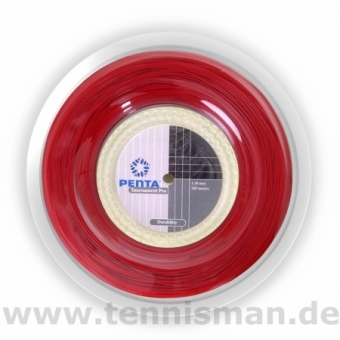 Tennissaite - Penta Tournament Pro - 200m - red 