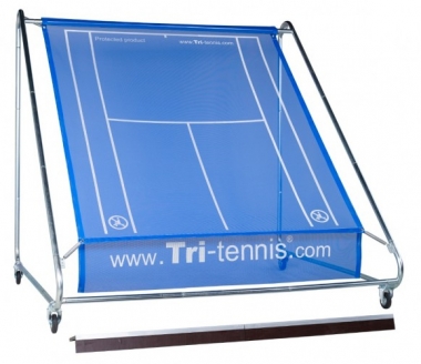 Tri-tennis® XXL Tenniswall (Mesh Segel) 