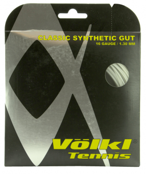 Tennissaite - Völkl - Classic Synthetic Gut - White - 12 m 