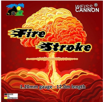 Tennissaite -  CANNON Fire Stroke - neon orange  - 12 m 