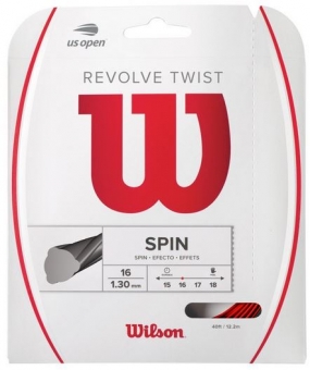 Tennisstring - Wilson - REVOLVE TWIST - red - 12,2 m (2019) 
